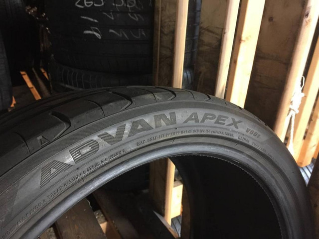 20 inch SINGLE (ONE) USED SUMMER TIRE 305/30R20 103Y YOKOHAMA ADVANAPEX V601 TREAD LIFE 90% LEFT in Tires & Rims in Toronto (GTA) - Image 3