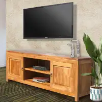 Bay Isle Home™ Everleigh Solid Wood TV Stand for TVs up to 70"