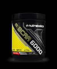 NUTRABOLICS M | BCAA 6000 Micronized Branched Chain Amino Acids (30 Servings, 240 grams)