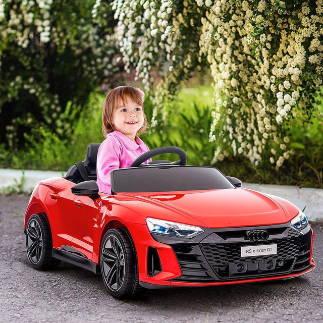ELECTRIC RIDE ON CAR WITH REMOTE CONTROL, 12V 3.1 MPH KIDS RIDE-ON TOY FOR BOYS AND GIRLS WITH SUSPENSION SYSTEM in Toys & Games - Image 2