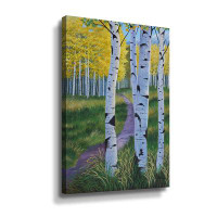 Millwood Pines Fall Aspens by Julie Peterson