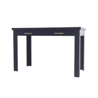 Forest Designs Oslo Writing Table With Drawers And Silver Handles