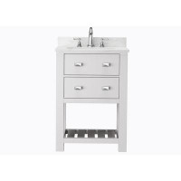 Ebern Designs Vanity Sink Combo featuring a Marble Countertop, Bathroom Sink Cabinet_1