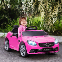 12V RIDE ON CAR WITH PARENT REMOTE CONTROL TWO MOTORS MUSIC LIGHTS SUSPENSION WHEELS FOR 3-6 YEARS