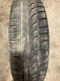 2 pneus d'hiver P165/65R14 79T Dunlop SP Winter Response 48.5% d'usure, mesure 6-6/32