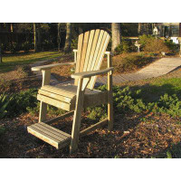 Dovecove Neche Solid Wood Adirondack Chair