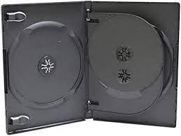 14MM DVD CASE 3-IN-1 BLACK WITH TRAY. - 35972 in CDs, DVDs & Blu-ray
