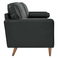 Hokku Designs Lefancy Valour 88" Leather Sofa