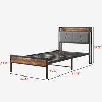 17 Stories Antaysia Upholstered Platform Storage Bed