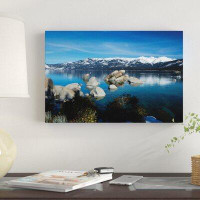East Urban Home Rocks In A Lake, Lake Tahoe, California, USA IV by Panoramic Images - Wrapped Canvas Photograph Print
