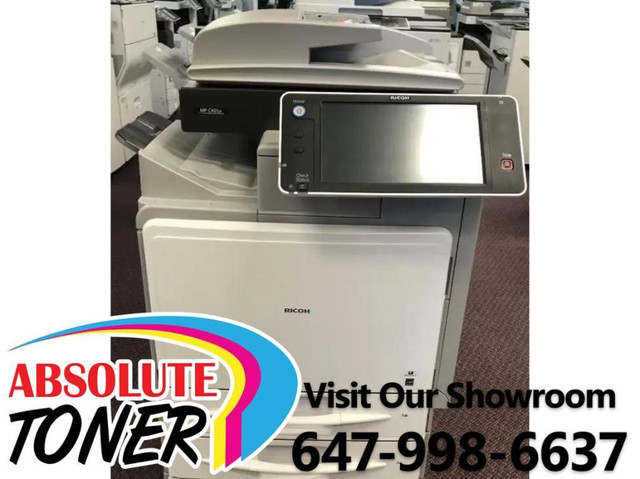 ONLY $1250 Ricoh desktop color printer MP C306 office Multifunction Copier Scanner Copy Machine in Printers, Scanners & Fax in Ontario - Image 2