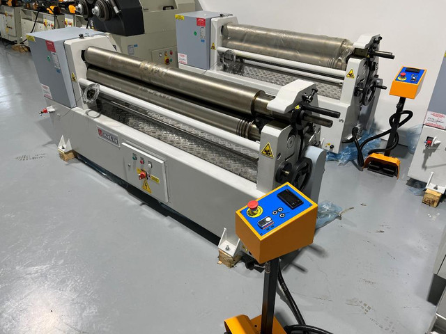 IRM 1550 plate roller | plate bending roll | slip roll | initial pinch roller |  5 ft x 1/8 in.  and  5 ft x 3/16 in. in Power Tools - Image 3