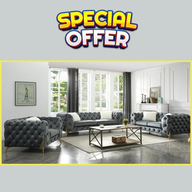 Modern Tufted Sofa Set Sale !! in Couches & Futons in Mississauga / Peel Region