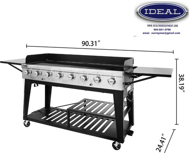 8 burner  large event barbeque - great for home or business in Other Business & Industrial - Image 2