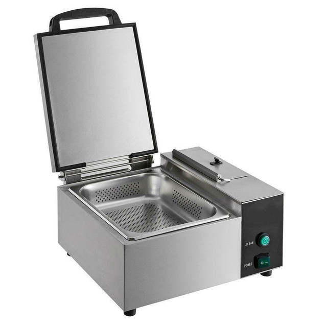 Steam Countertop Hot dog - Tortilla / Portion Steamer - 120V, 1800W in Other Business & Industrial - Image 2