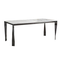 Orren Ellis Italian minimalist home rectangular dining table
