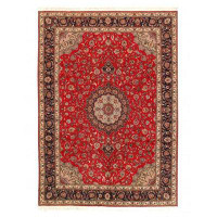 Isabelline One-of-a-Kind 8'3" X 11'8" Area Rug in Red/Brown/Beige
