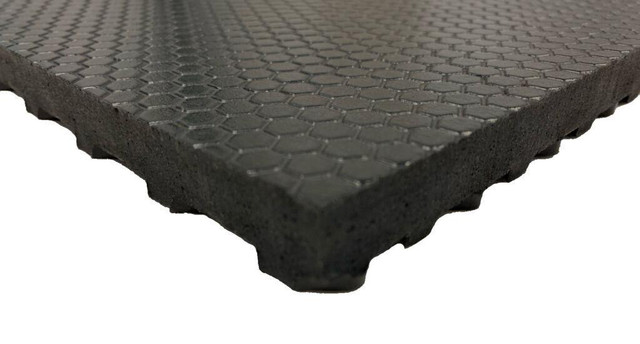 Dura rubber – Sports & fitness mat  1/2 thickness = $5.69/sqft 3/4 thickness = $6.89/sqft in Other - Image 2