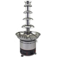 110V 5-tiers Party Chocolate Fountain Fondue Stainless Steel Digital Display 153166