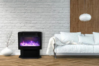 The Free Stand 26" Electric Fireplace by Sierra flame ( 500 squ Ft - 4800 BTU )