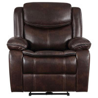 Latitude Run® Martese Upholstered Power Recliner Chair Dark Grey