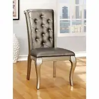 Rosdorf Park Bucknell Solid Wood Upholstered Dining Chair