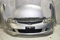 JDM Honda Civic Acura CSX FD1 FD2 Modulo Front Conversion Head Lights Bumper Hood Fender Nose Cut 2006-2011