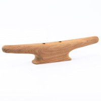 Madison Bay Trading Company Solid Teak Cleat 1 1/2" Centre to Centre Bar Pull