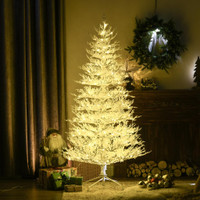 Christmas Tree 43.3" x 43.3" x 70.9" White