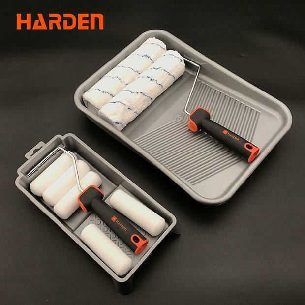 NEW HARDEN 4 IN 7PCS ROLLER BRUSH  SET 620133 in Painting & Paint Supplies in Alberta - Image 4