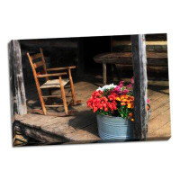 August Grove 'That Ol' Rockin Chair I' Photographic Print on Wrapped Canvas