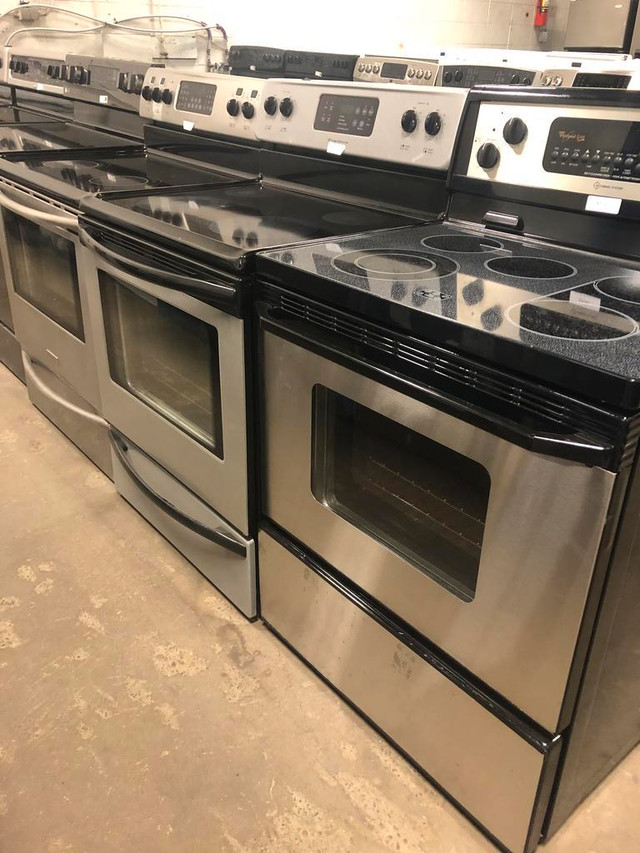 HUGE SELECTION OF RANGES!!! NEW UNBOXED OR REFURBISHED!!! UNBEATABLE PRICES!!! 1 FULL YEAR WARRANTY in Stoves, Ovens & Ranges in Edmonton - Image 4