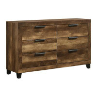 Millwood Pines Dresser, Rustic Oak Finish