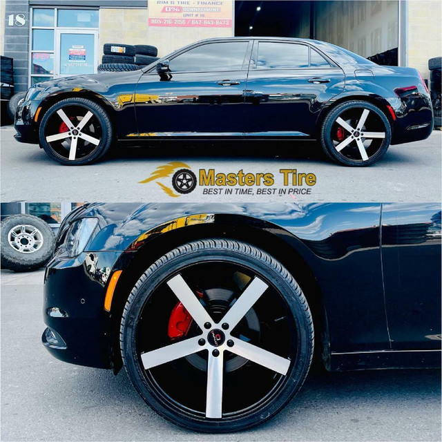 Rims and Tires Finance for All Make and Models at Zero Down  (100% APPROVAL) in Tires & Rims in Brockville