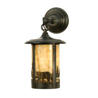 Meyda Tiffany Fulton 1-Light Outdoor Wall Lantern