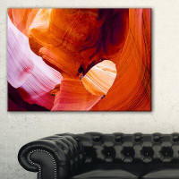 Design Art 'Antelope Canyon USA' Graphic Art on Wrapped Canvas