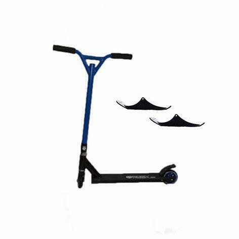 Easy People Complete Stunt Scooters Cross Color Semi Pro Scooter + Ski Attachments Snowskate in Other