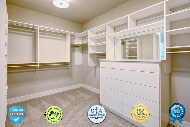 CANADIAN MADE CUSTOM CLOSETS AND CABINETRY in Storage & Organization in Hamilton
