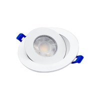 DawnRay 4 inch gimbal LED Recessed Light 9 W white