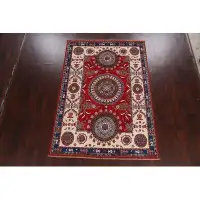 Rugsource 100% Vegetable Dye Kazak Oriental Area Rug Hand-Knotted 6X8