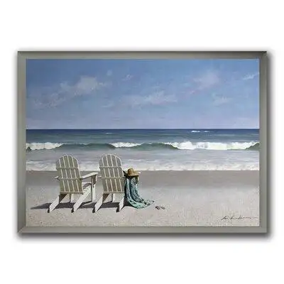 This beautiful Tide Watching Framed wall Art is printed using the highest quality fade resistant ink...