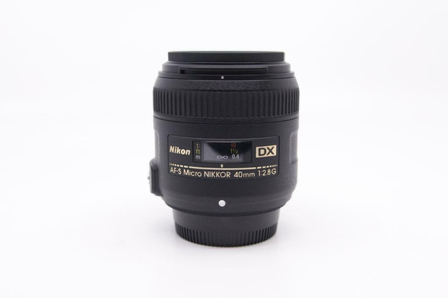 Used Nikon AF-S Micro Nikkor 40mm f/2.8 + filter + box   (ID-934(SB))   BJ PHOTO in Cameras & Camcorders - Image 2