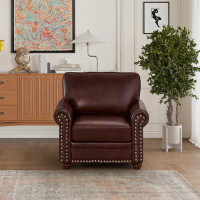 Red Barrel Studio PU Leather Accent Chair