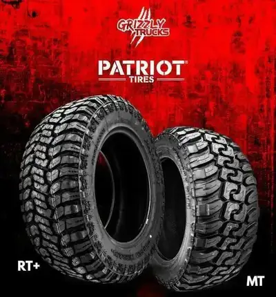 PATRIOT TIRES RT+ and MT from Diesel Brothers! $1,090