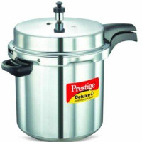 Prestige Cookers Deluxe 10.57-Quart Aluminum Pressure Cooker