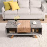 George Oliver 43.31'' Luxury Coffee Table With Drawer