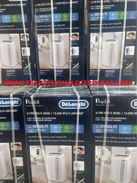 DeLonghi portable Air Conditioner 12000 Btu Brand new box with complete accessory $374.99