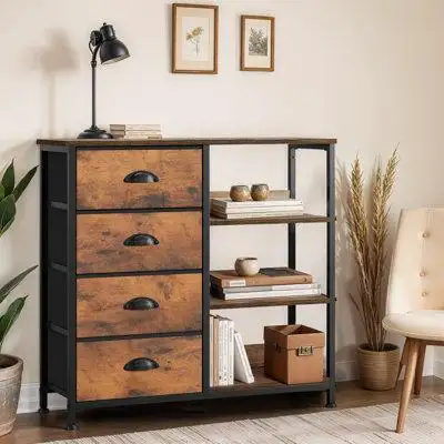 17 Stories 2-in-1 Dresser & TV Stands Up To 65"