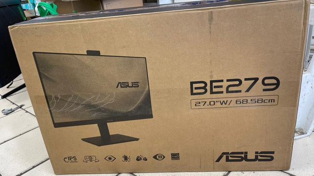 ASUS BE279QSK 27 1080P 60Hz IPS LED Video Conferencing Monitor with Full HD Webcam and Mic Array - BNIB @MAAS_WIRELESS in General Electronics in Toronto (GTA)