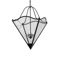 Meyda Tiffany 4 - Light Unique Geometric Pendant